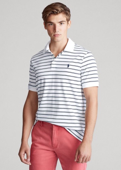 Men's Polo Ralph Lauren Classic Fit Soft Cotton Polos | 047851ZIV